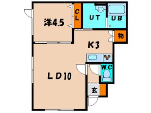 ASTI-stage-westの物件間取画像